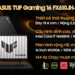 Laptop ASUS TUF Gaming 16 FX610JH-TU009W