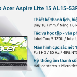 Laptop Acer Aspire Lite 15 AL15-53P-56EC