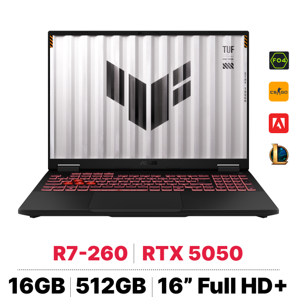 Laptop ASUS TUF Gaming A16 FA608UHI-TU121W
