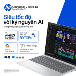 Laptop HP OmniBook 7 13-bg1085AU (BZ7U6PA) (Ryzen AI 7 350/16GB RAM/512GB SSD/13.3 WUXGA/Win11&OfficeHS24+365/Bạc)