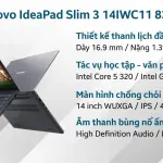 Laptop Lenovo IdeaPad Slim 3 14IWC11 83RQ002PVN