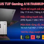 Laptop ASUS TUF Gaming A16 FA608UMI-TU162W
