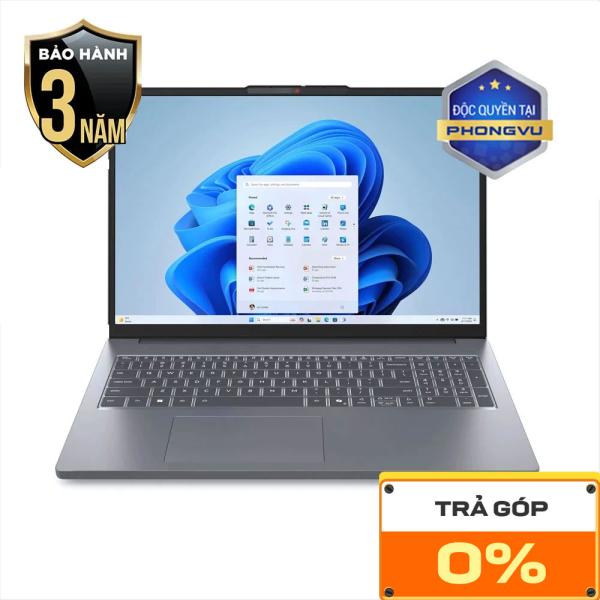 Máy tính xách tay/ Laptop Lenovo IdeaPad Slim 3 - 83K8008WVN (AMD Ryzen 7-7735HS) (Xám)