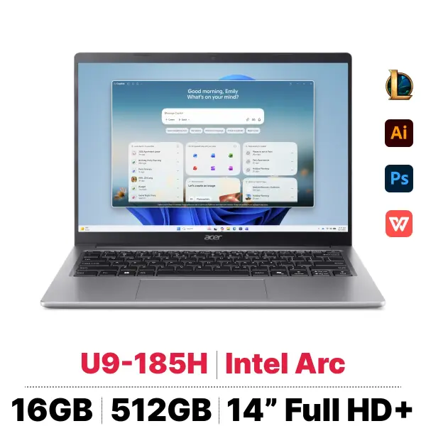 Laptop Acer Aspire Go 14 AI AG14-I71M-977M