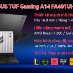 Laptop ASUS TUF Gaming A14 FA401UH-RG001W