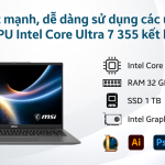 Laptop MSI Modern 16S AI+ G3MG-058VN
