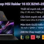 Laptop MSI Raider 16 HX B2WI-257VN
