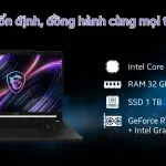 Laptop MSI Raider 16 HX B2WI-257VN