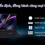 Laptop MSI Raider 18 Max HX A2WI-1285VN