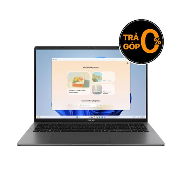 Máy tính xách tay/ Laptop Asus Vivobook S16 S3607QA-SH040WS (Snapdragon® X1 26100) (Xám)
