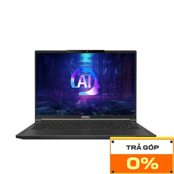 Máy tính xách tay/ Laptop MSI Stealth A16 AI+ A3XVGG-208VN (Ryzen AI 9 HX 370) (Đen)