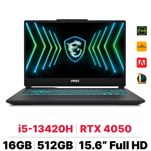Laptop MSI Cyborg 15 Black Edition A13VEO-2610VN